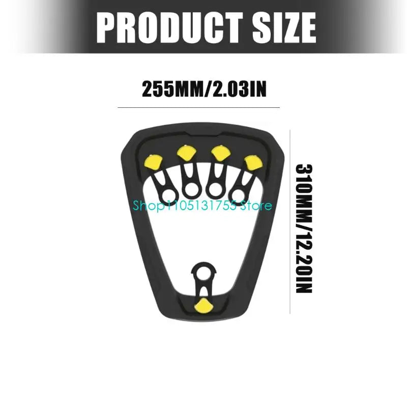 K0EF Hand Exerciser Strengthener Grip Strength Trainer Silicone Finger Trainer