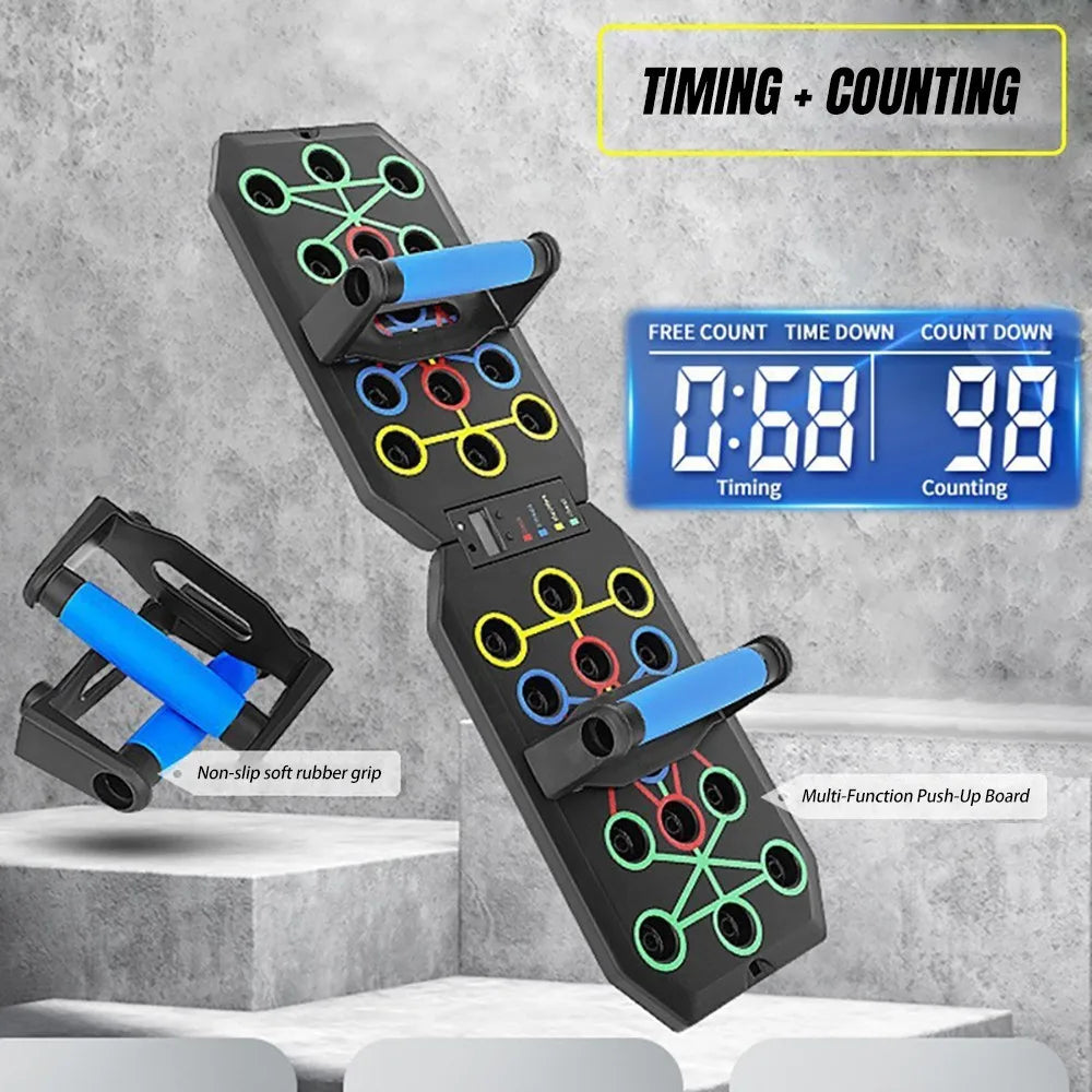 Factory Foldable Design Push-Up Stands Boards Portable Workout Fitness Equipment for Home Gym for Men & Women