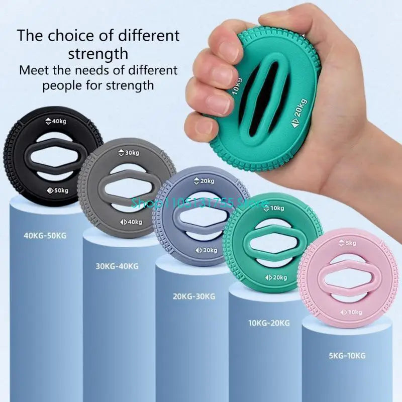 K0EF Finger Training Silicone Hand Expander Finger Hand Grip Finger Stretcher Trainer