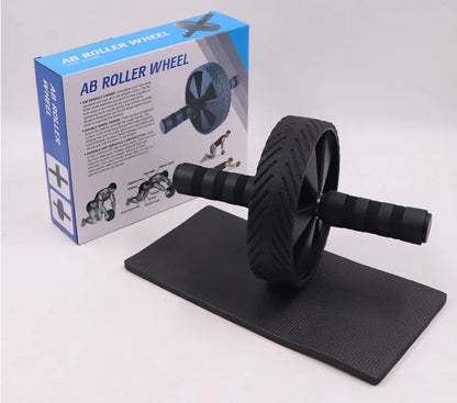Ab Rollers Single Double Wheel Abdominal Muscle Silent Non-Slip Texture Roller Fitness Equipment for Gym Strength Workouts