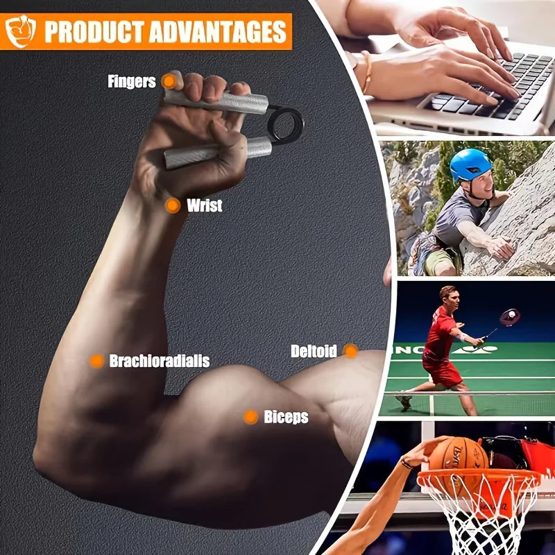 Hand Exercisers for Strength Grip Strength Forearm Strengthener Hand Gripper Multi-Functional Hand Strengthener for Friends