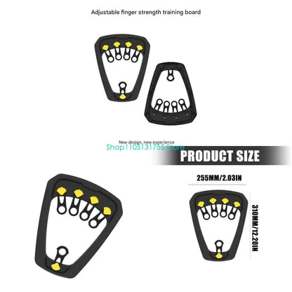 K0EF Hand Exerciser Strengthener Grip Strength Trainer Silicone Finger Trainer