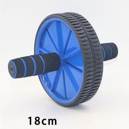 Ab Rollers Single Double Wheel Abdominal Muscle Silent Non-Slip Texture Roller Fitness Equipment for Gym Strength Workouts