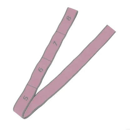 27RD Yoga Stretch Strap Resistance Band with 8 Looped Highly Elastic Fitness Band Resistance Band for Stretching Training