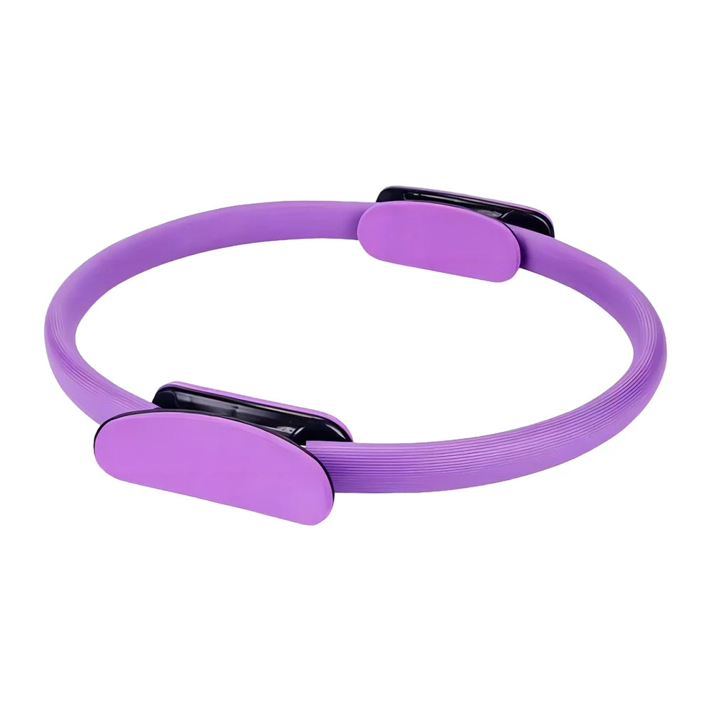 Pilates Ring Yoga Rings with Non Slip Handles Fitness Circle Portable Flexible Resistance Exercise Equipment for Women